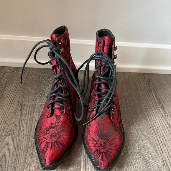 Jeffrey Campbell Floral Booties - Picture 3 of 4